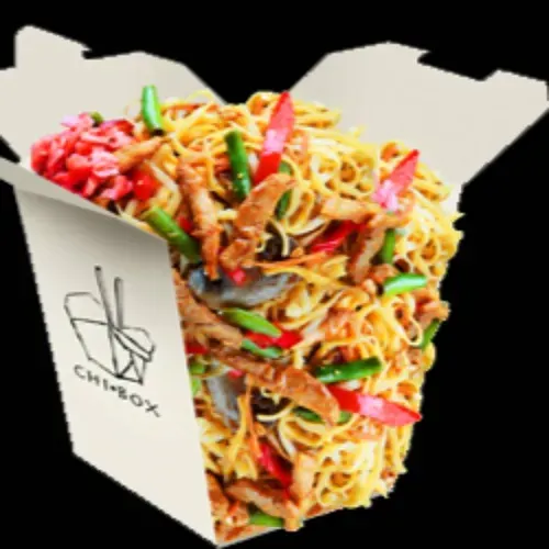 Paste din orez cu carne de porc