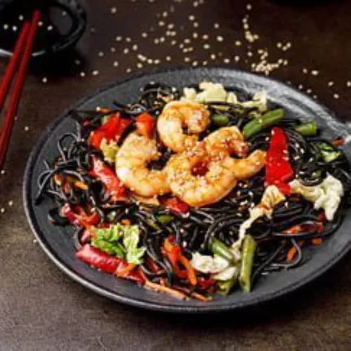 Paste negre cu creveţi