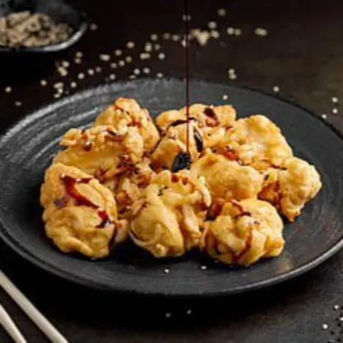 Pui pe varză de Pekin în sos de portocale